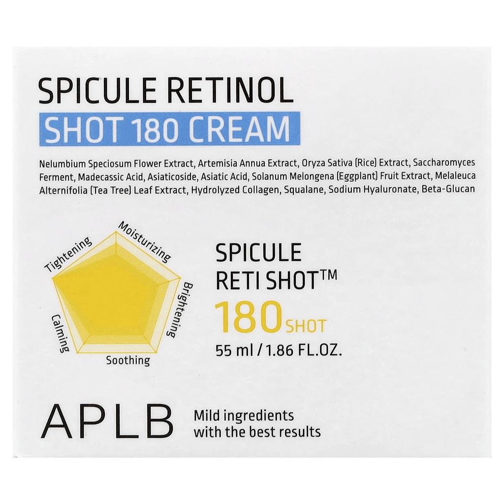 APLB Крем Spicule Retinol Shot 180, 55 мл (1,86 жидких унций)