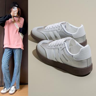 2025 маленькие белые туфли детские осенние модели новая корейская версия ins студентки досуг спорт универсальные кеды уличная съемка HB10