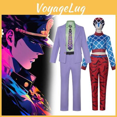 JoJo's Bizarre Adventure Кира Ёсикагэ Гвидо Миста Костюм для косплея из дышащего материала для фанатов аниме