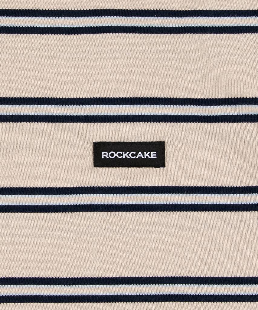 Поло ROCKCAKE в полоску Heritage - Кремовый