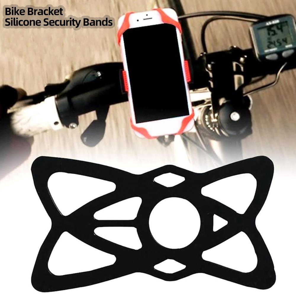Elastic Protection Net Mobile Phone Holder Tether Mount Rubber Strap Silicone Security Bands For iPhone Samsung Mi Smartphones 5