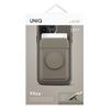 UNIQ Flixa Magnetic Card Wallet with Kickstand Gray/Flint Gray MagSafe