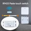 10A Tuya WiFi Smart Switch 433MHz Relay Breaker Smart Home Wireless Control Switch 1/2/3 Gang Wireless Wall Switch Voice Control