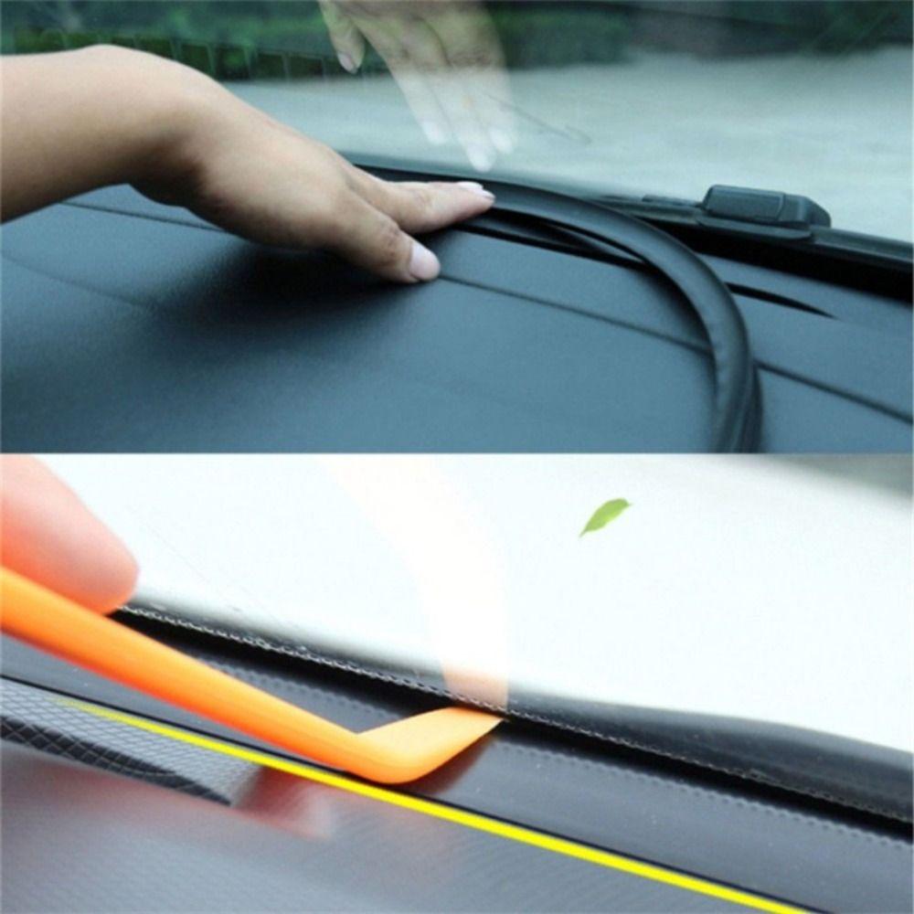 Soundproof Car Dashboard Sealing Strip Dustproof Car Sticker Soundproof Rubber Strip Car Accessories Noise-proof