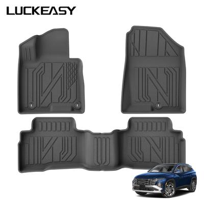 LUCKEASY для Hyundai Tucson Hybrid 2022-2026 Автомобильные коврики для пола Защитный коврик Аксессуары для интерьера Подставки под ноги Коврик в багажник