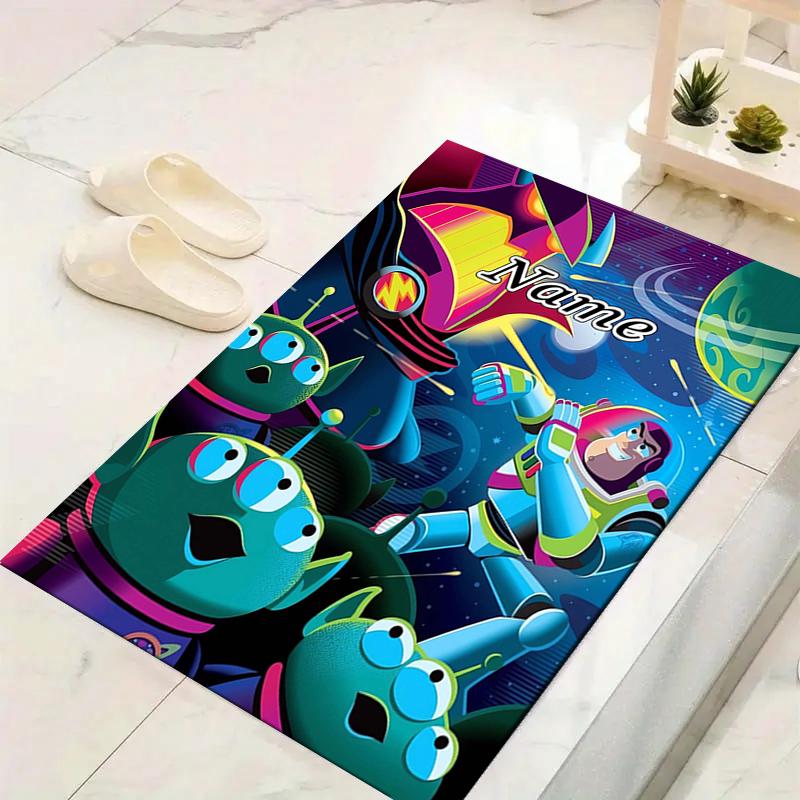 Custom 1Pc Buzz Lightyear Adventure Rug Office Carpet Indoor Outdoor Entrance Doormat Nonslip Soft And Comfortable Living Room D916330