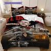 Survival Unity Chaos Bedding (1 * duvet cover + 2 * pillowcase, without core) 2D Flat Soft and comfortable Duvet cover and pillowcase Bedding set