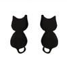 In-Style Cute Stainless Steel Small Animal Earrings: French Fashion Rabbit, Cat, Dog & Goldfish Designs for Women