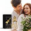 Violin  Perfume Fresh  Couple Date Charm Emotion Perfume Natural,1pc,10ML