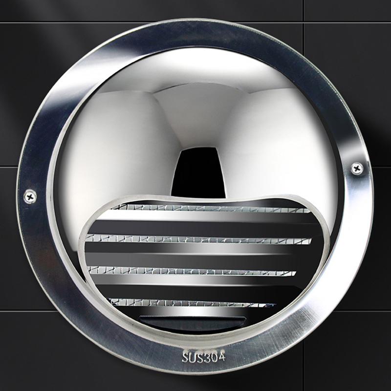 1 шт. выходная решетка из нержавеющей стали, вентиляционная решетка, крышка воздуховода, крышка выхлопной решетки, вентиляционные отверстия, крышка