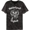 Motorhead England Colortone Mineral Wash Музыкальная футболка Топы Футболки Мужская Женская Унисекс