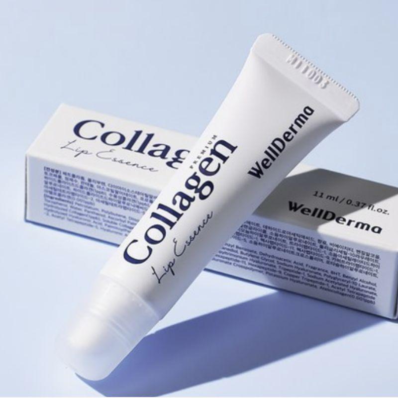 WELLDERMA Premium Collagen Hydro Lip Essence – 2-Pack Hydrating Lip Care (11ml × 2)