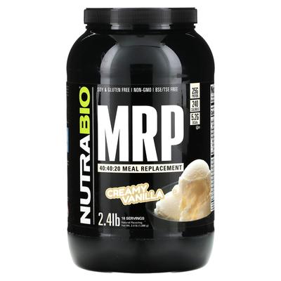 Mrp 40:40:20 Заменитель, Сливочная ваниль, 1,096 г(2.4 фунта)