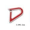 3D Metal D SD Logo Rear Trunk Emblem Badge Car Body Sticker Decals