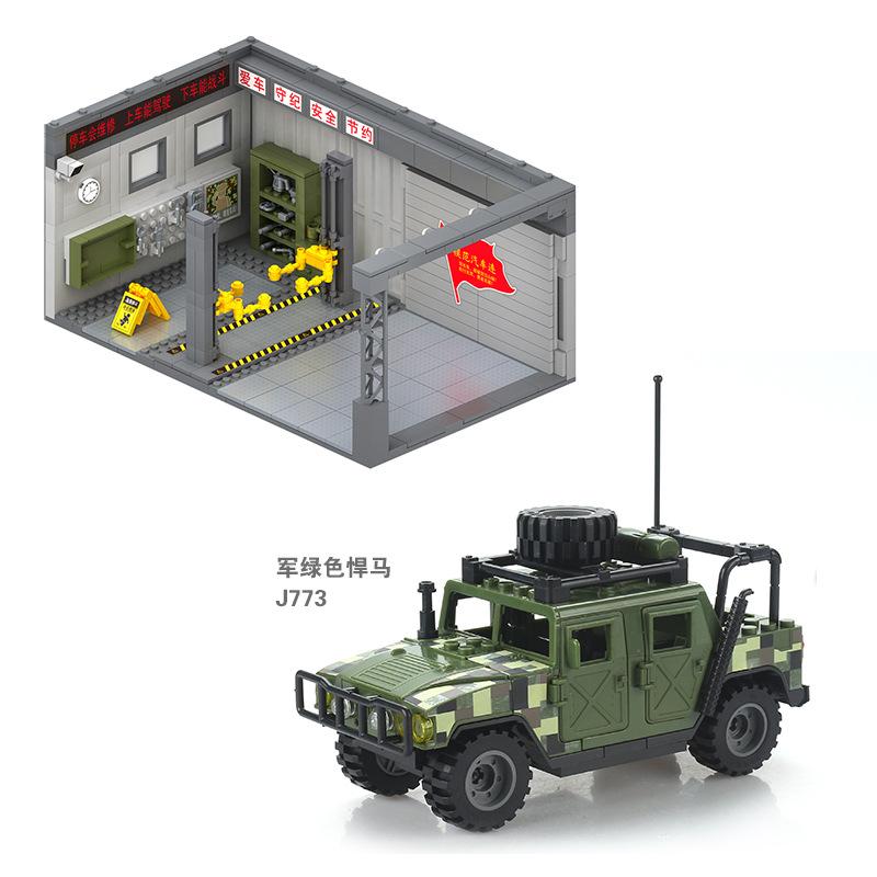 Военный набор «Чифтен» - Военная DIY сборка с MOC строительными блоками - Подарок, подходящий для мальчиков