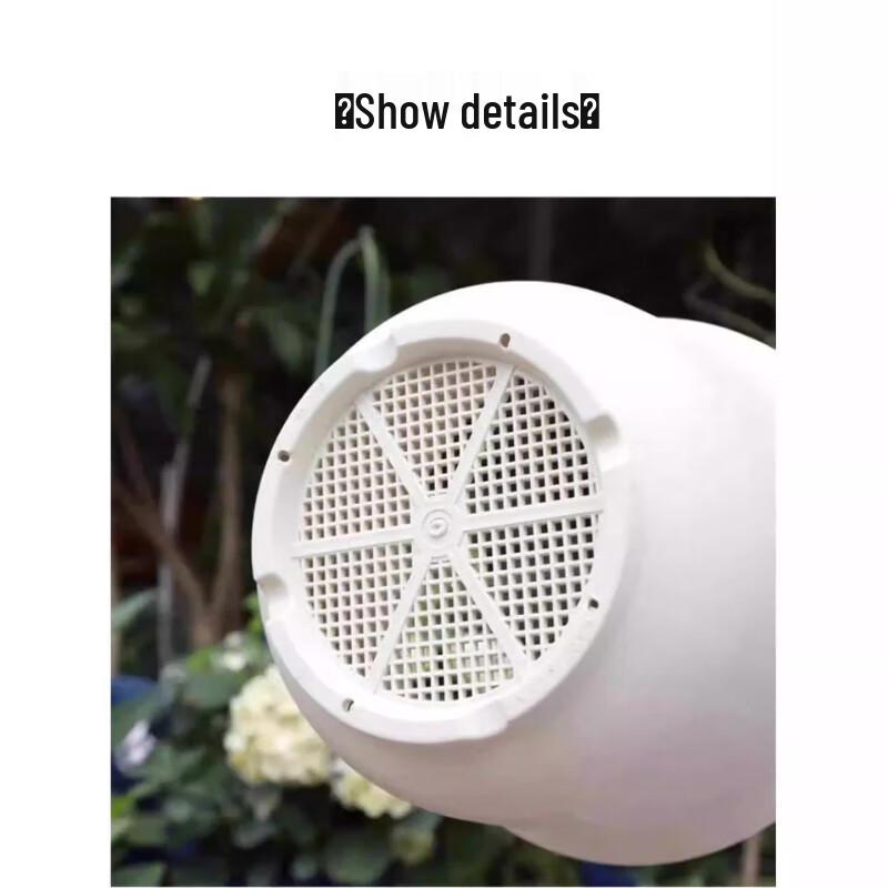 Full Garden Red Imitation Ceramic Plastic Planter