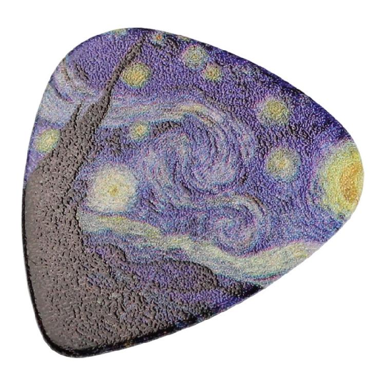 3Pcs Starry Folk Guitar Pick for Electric, Acoustic Guitar, Mandolin, Bass