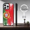 Football Cheer P-Portugal Flag For Magsafe Phone Case for iPhone 17 16 15 14 13 12 11 Series Wireless Charging