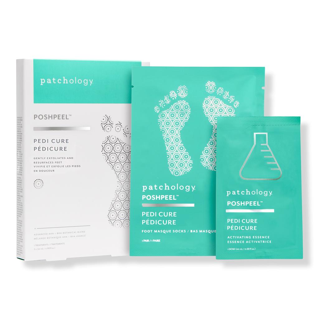Patchology PoshPeel Pedi Cure Intensive Foot Peel Treatment Standard