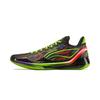Li Ning Liren 4 V2 Замкнутый Художник Низкие Баскетбольные Кроссовки Мужские Неоновый Зеленый Красный ABAU037-11