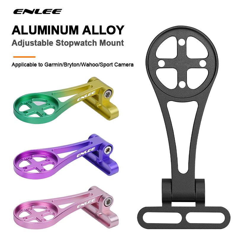 Aluminum Alloy Bike Computer Mount Universal Bicycle Handlebar Speedometer Holder for Garmin/Bryton/Wahoo GPS Support Bracket