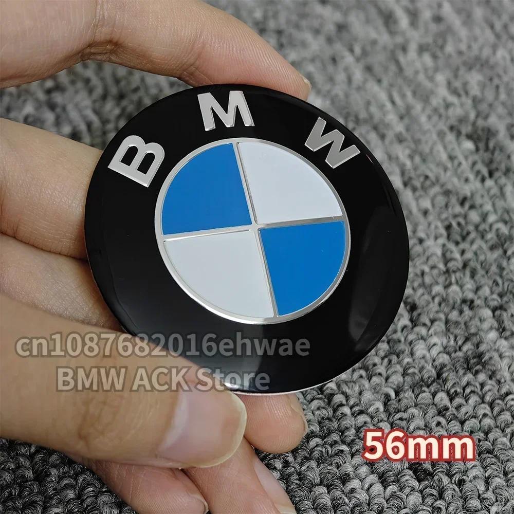 Interior Mouldings 2025 Hot For BMW 56mm 60mm 65mm 70mm Suitable for BMW Car Wheel Hub Center Cap Aluminum Sticker F30 E46 E39 F