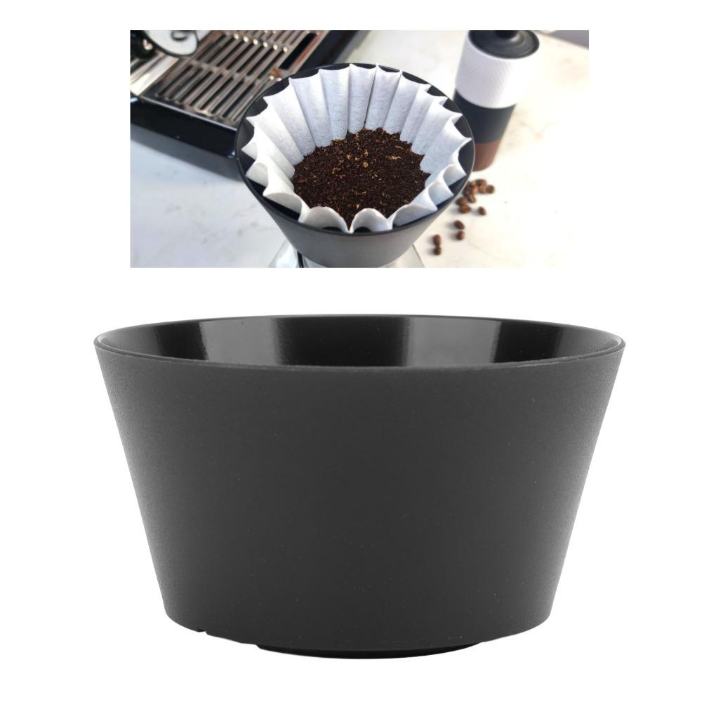 ABS Material Pour Over Coffee Dripper Wide Outlet Hole Reusable Coffee Dripper  For Home Brewing