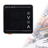 Цифровой измеритель напряжения тока Панельный вольтметр Амперметр Светодиодный дисплей AC50-500V 1-140A Встроенная установка Компактный размер