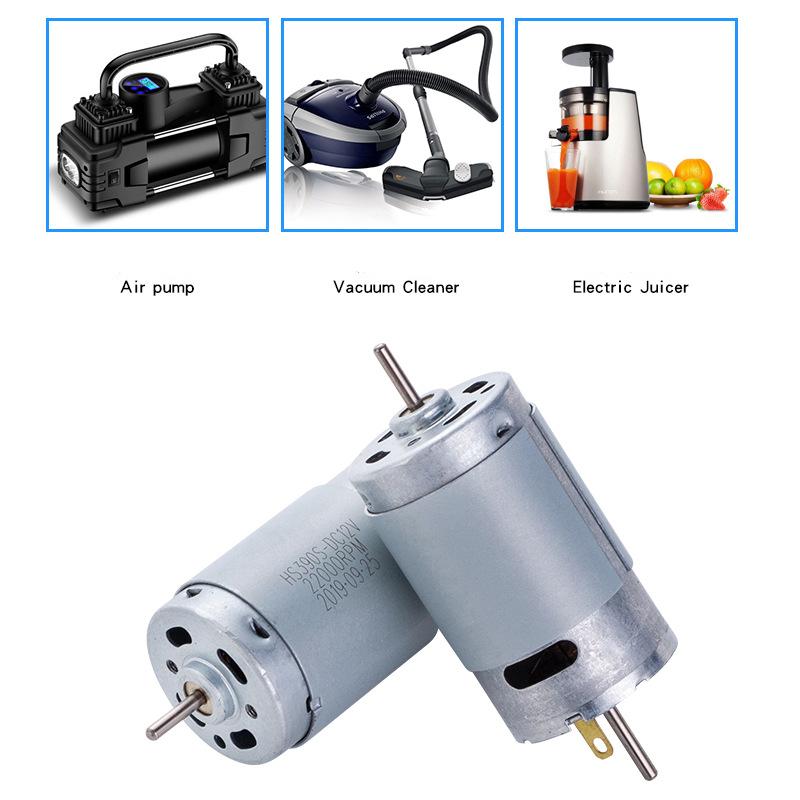 390 Электрическая щетка для чистки Электрические ножницы 7.4V Мотор соковыжималки 12V Автомобильный надувной насос 395 Мотор пылесоса