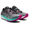 Sports shoes asics black / soothing sea Fujispeed