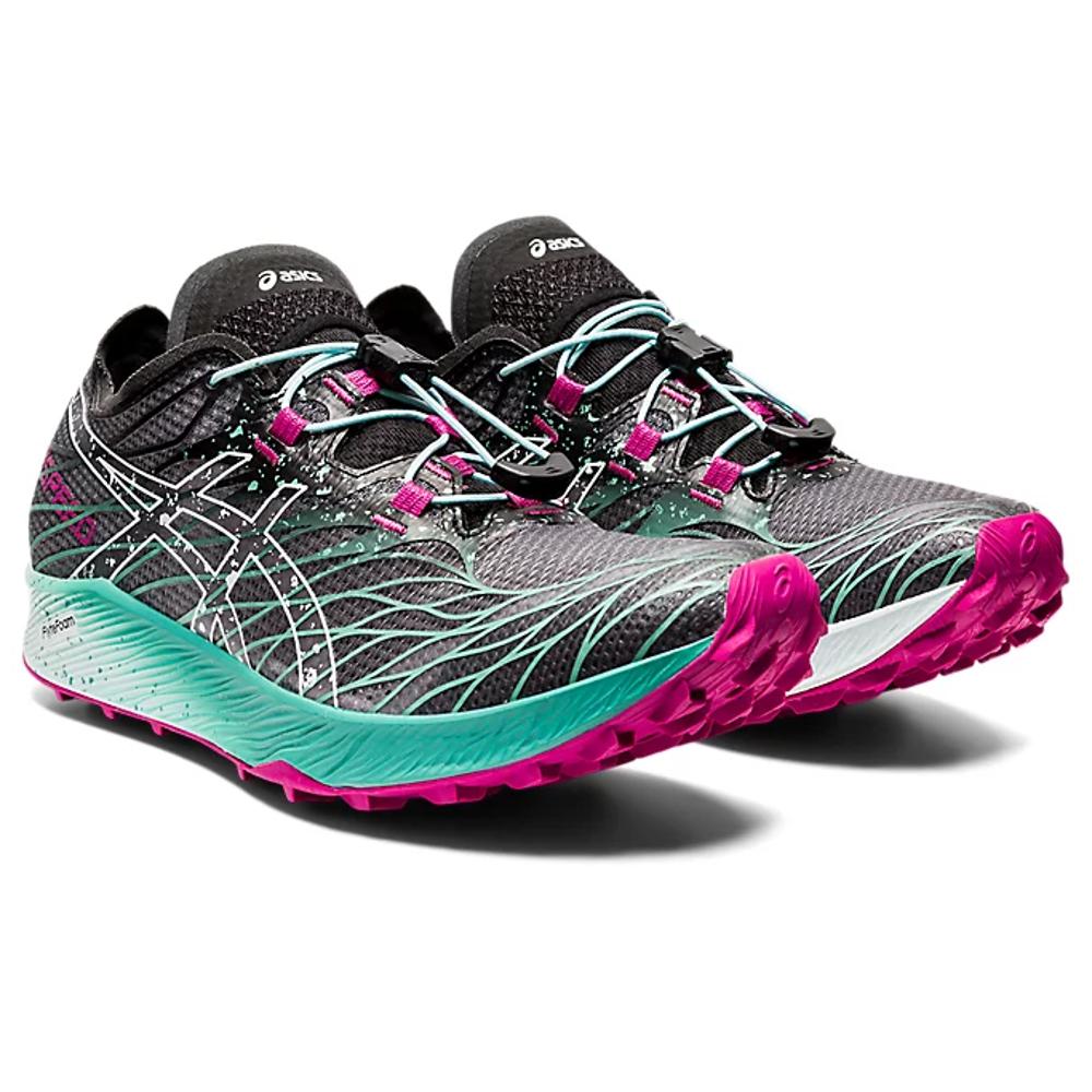 Sports shoes asics black / soothing sea Fujispeed