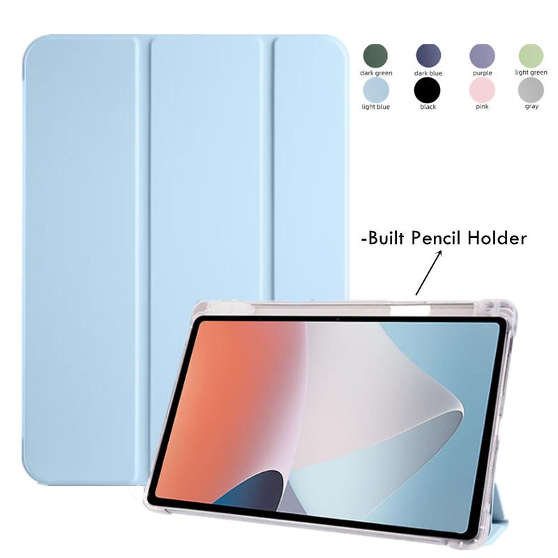 Coque For OPPO Pad Air 10.36'' Tablet Case with Pencil Holder Clear Transparent Silicon Funda For OPPO Pad Air Cover