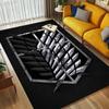 Attack Titan Living Room Nonslip Area Rug Soft Carpet For Bedroom Game Playroom Sofa Office Home Decor Doormat Christmas Gift C930937