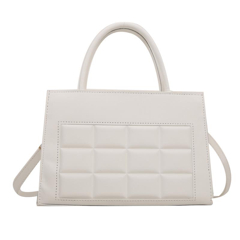 Сетка вмятина темперамент ретро контрастный цвет сумка 2024 новый модный корейский вариант простая повседневная сумка через плечо женская