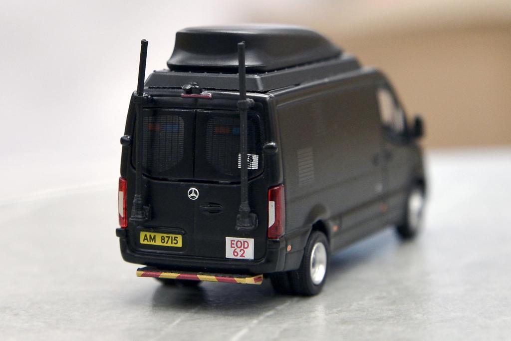Tiny City Scale Sprinter EOD Diecast Model Car 1/76 Mercedes-Benz (AM8715) [Exhibition Exclusive]