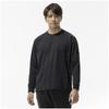 MIZUNO Release Point Long Size Black Baseball/Softball T-Shirt, 12JADT53, 2XO,