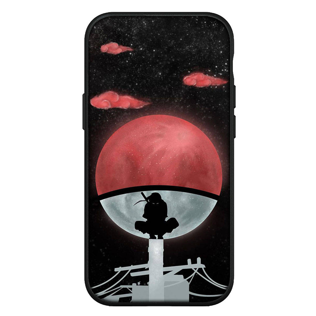 Для iPhone 16 15 X XR Samsung Galaxy S24 S23 Plus Xiaomi Redmi Note 13 12 11 Pro Max 9 10 14 OPPO Huawei чехол Itachi Uchiha Naruto Sasuke чехол для телефона