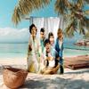 Пляжное полотенце с принтом One Direction Where We Are Now - мягкое, впитывающее, можно стирать в машине. Легкое и современное, для плавания, незаменимо в путешествиях