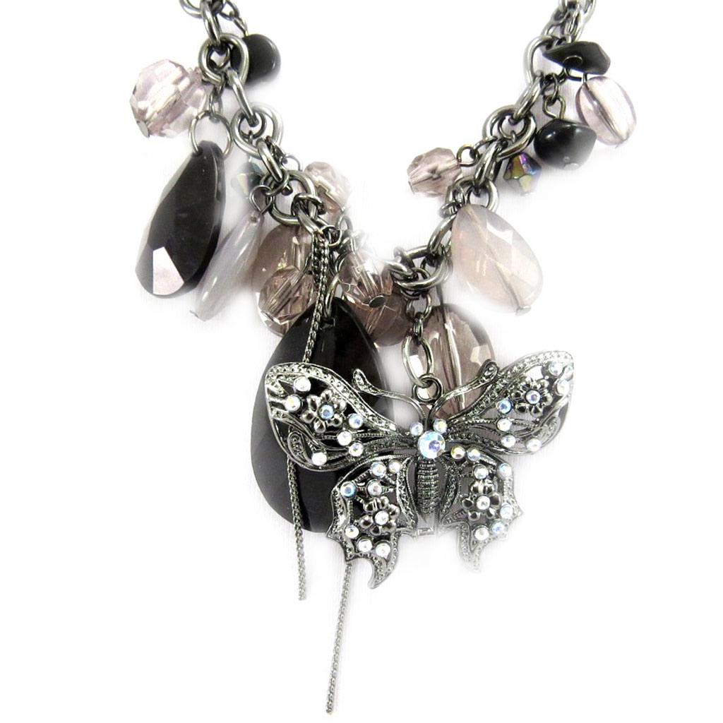 Les Trésors De Lily [E4364] - Колье «Кармен» Черно-Серый