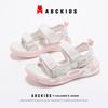 ABC Kids Girls' Sandals Fashion Soft Bottom Open toed Princess Beach Shoes