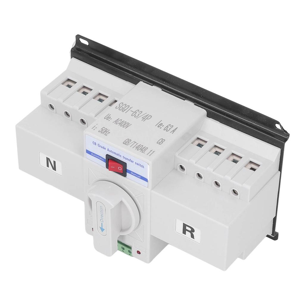 Двойной автоматический переключатель питания 400 В 63 А защита от короткого замыкания для домашнего строительства