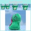 Adorable Cute Self-deprecating Bear Plush Toy Keychain Dino Transformation Charm