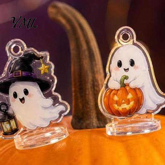 Advent Calendar for Friends 2D Acrylic Ghost Decor, Halloween 2026, Surprise Party Favors Gifts Kids Scary Healing Figures Decorations, Horror