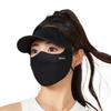Sunscreen Ice Silk Face Mask UV Resistant Hat Summer Face Cover Face Sunscreen Mask  Riding