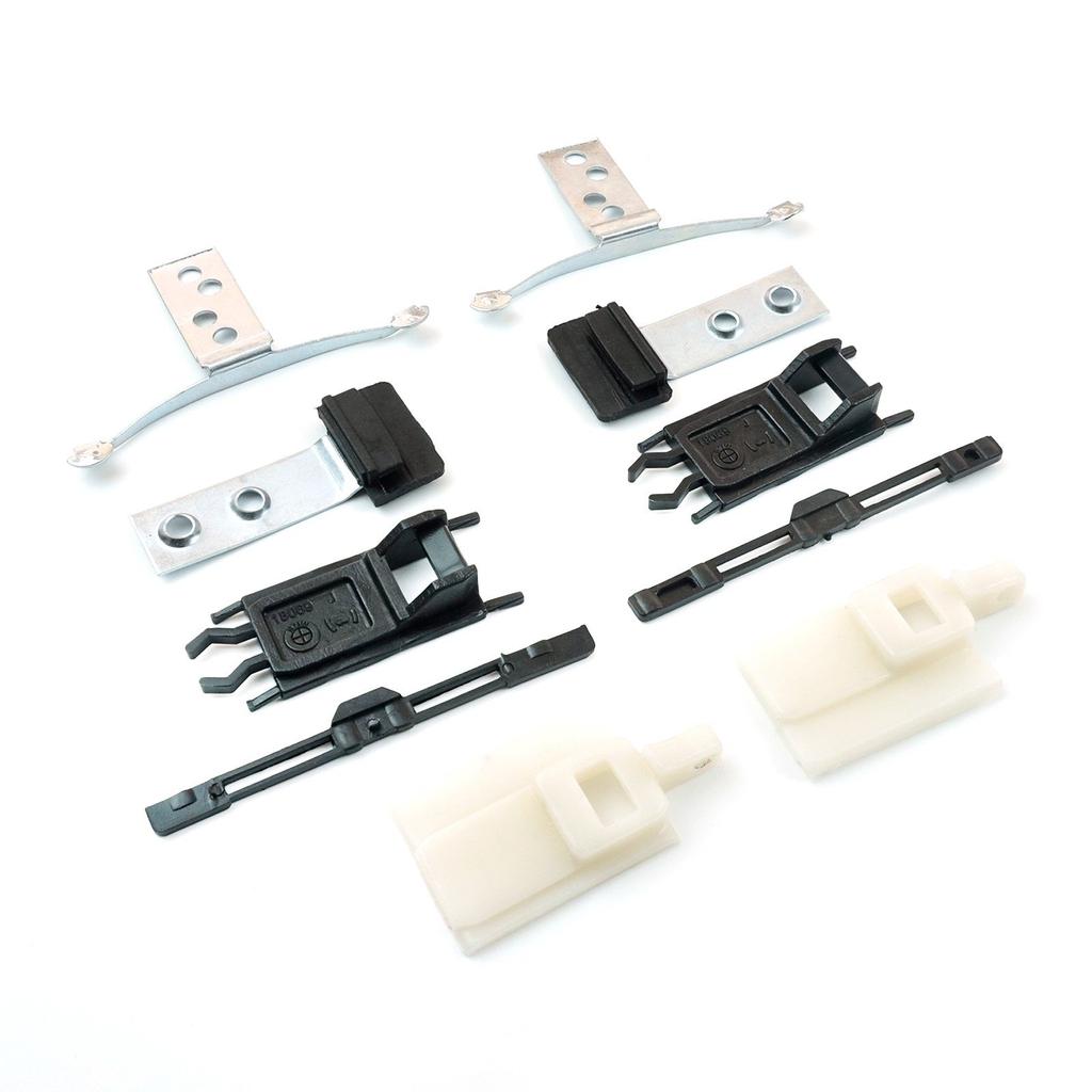 BSR512 10 Pieces Sunroof Shade Runner Slider Rail Trim Repair Clips for BMW 3 E46 1997-2003 Pre-Facelift 54138246027 54138246025