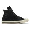 Converse Chuck Taylor All Star Круглый носок Шнуровка Нескользящая Износостойкая Обертывание Теплые Высокие парусиновые женские черные