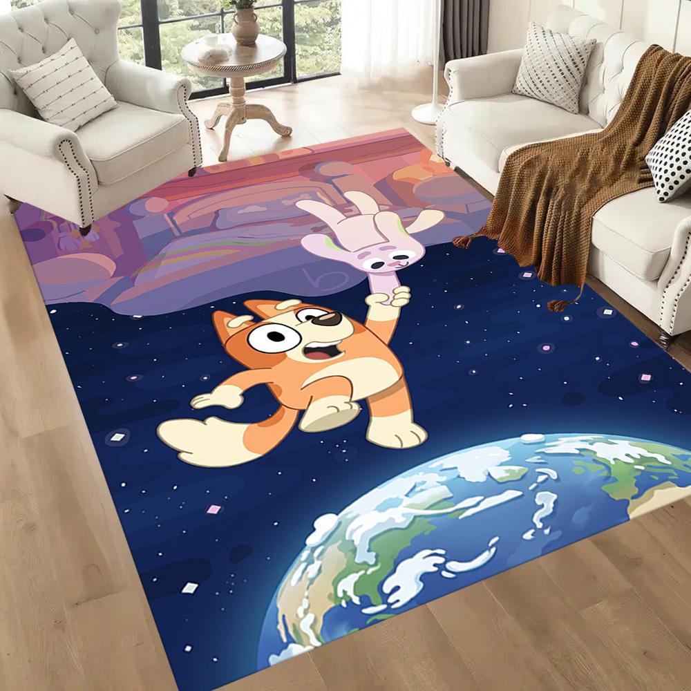 Bluey 21 Floor Mat Design for Dining Room Balcony Outdoor Kitchen Anti-slip Rug Office home decor Gift for Festivals