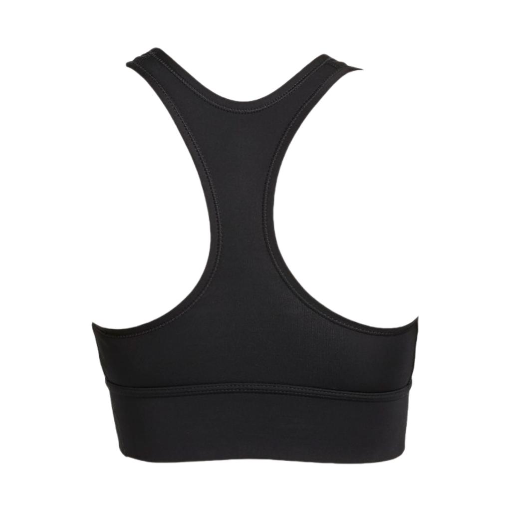 Nike Dri-Fit Средняя поддержка цельный мягкий спортивный бюстгальтер женское нижнее белье черный CZ4497-010