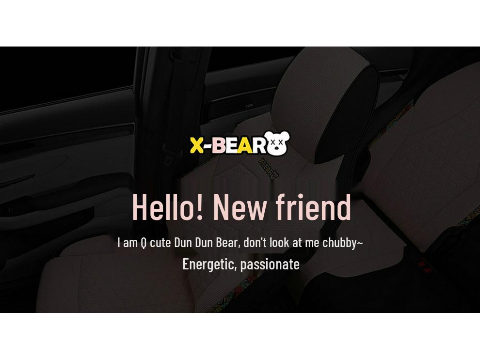 BYD Song Pro Linen Cartoon Seat Cover - All-Season Universal Cushion