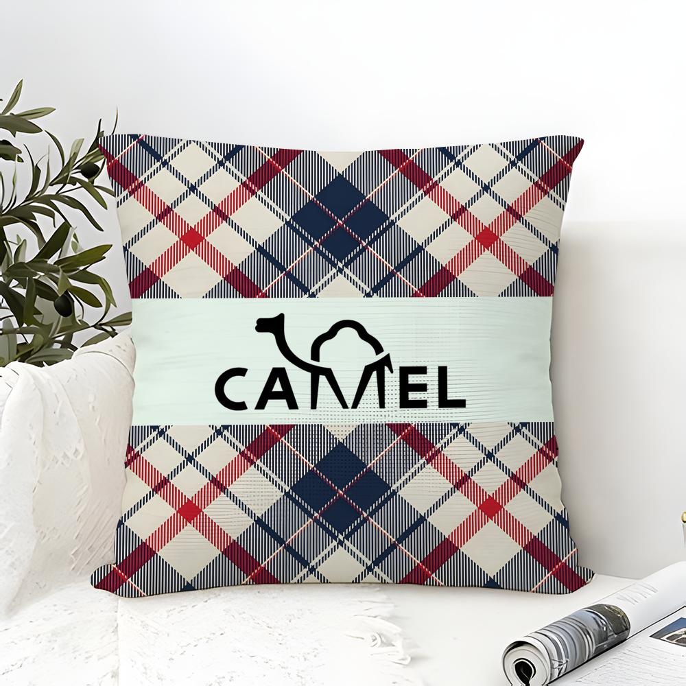 Классическая винтажная наволочка CAMEL льняная наволочка диван домашний декор чехол для подушки чехол для подушки